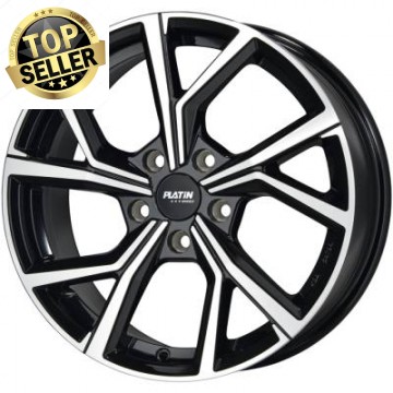 ALU Felge PLATIN P 115 6,5x17 Crno polirano FELGE