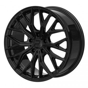 ALU Felge 2DRV WH37 8,5x20 SCHWARZ GLÃNZEND FELGE